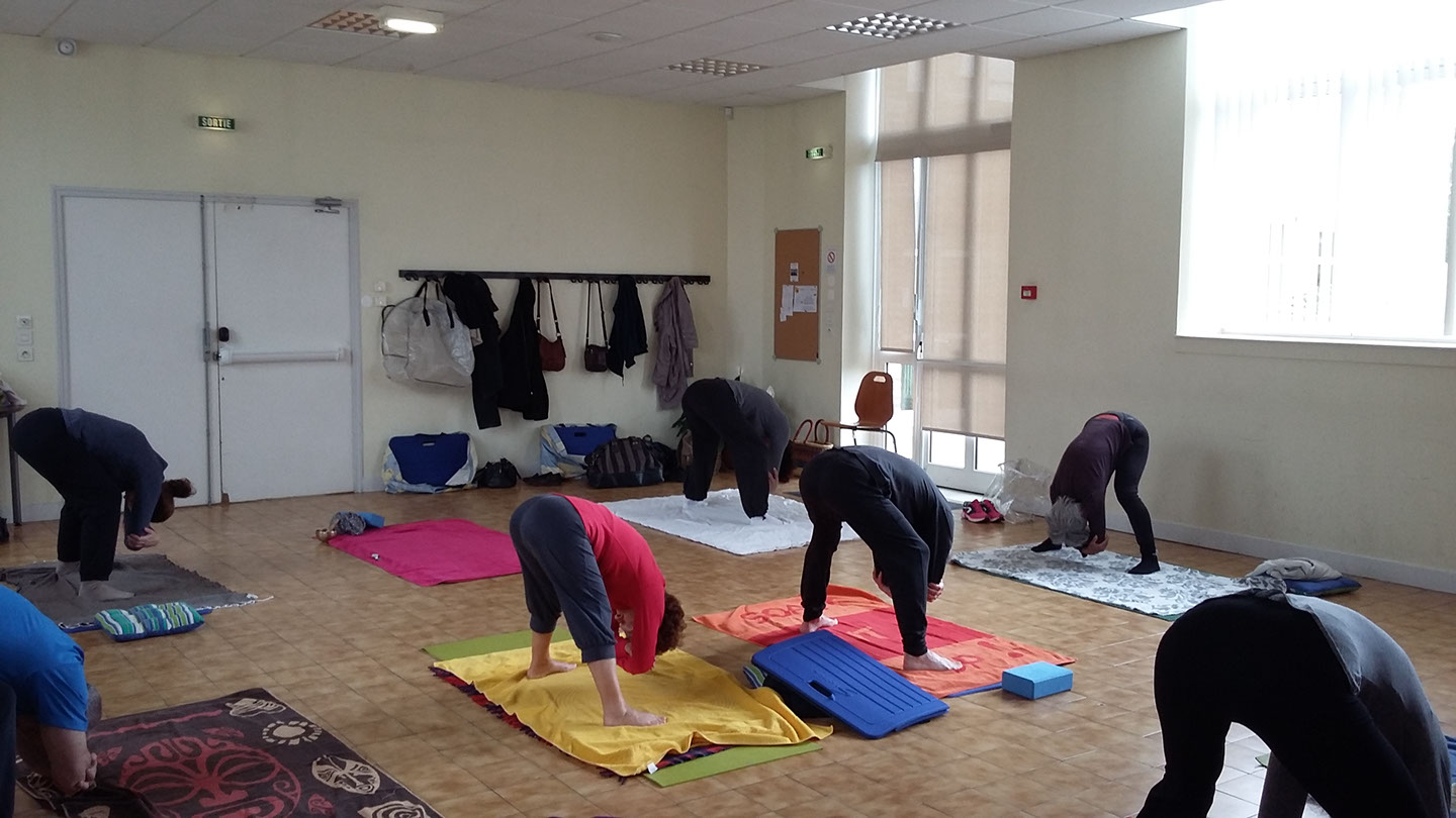 Hatha Yoga et Yoga doux avec Aline Jardin à Sainte-Savine